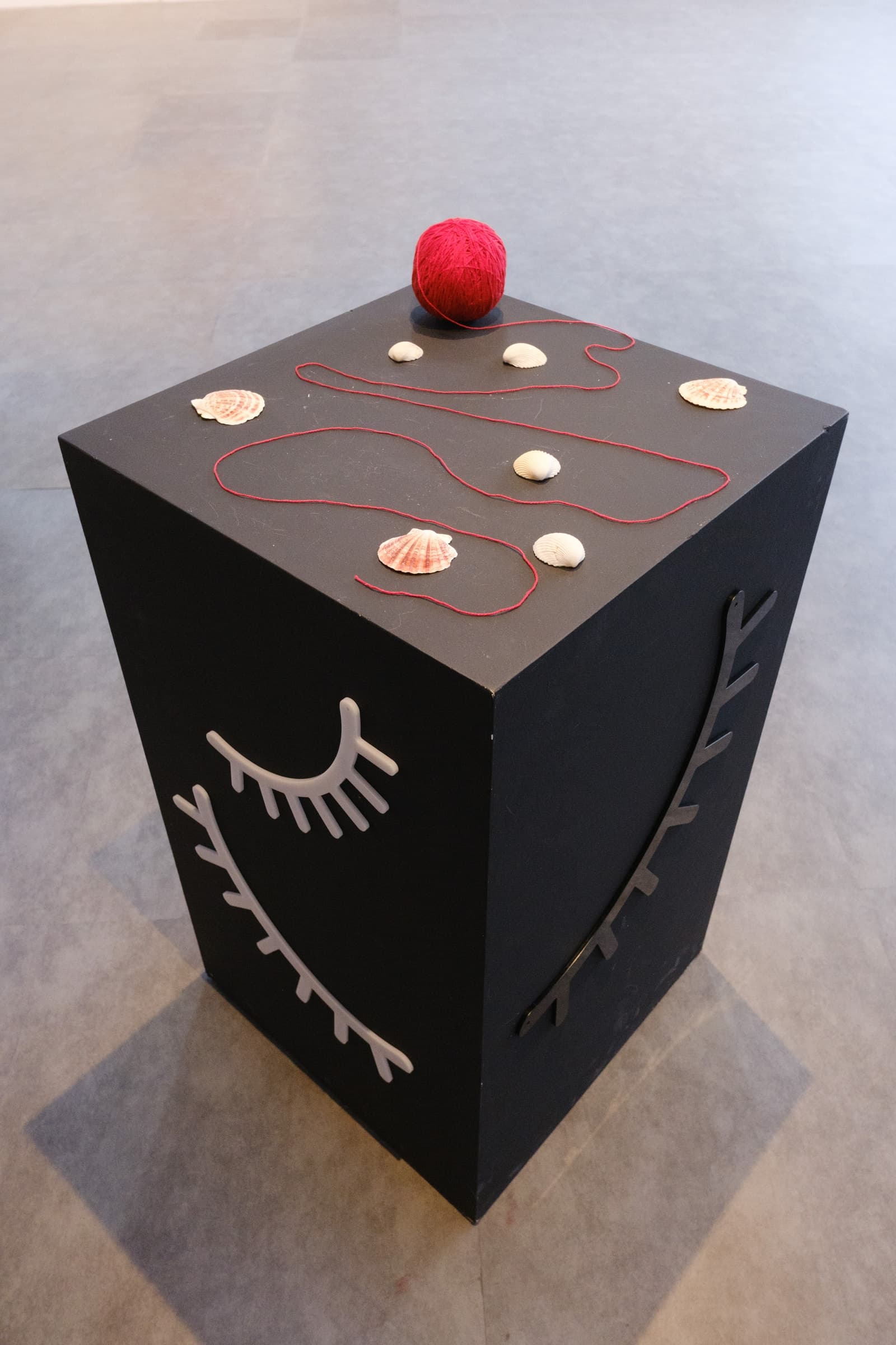 Objects and symbols in the exhibition
